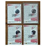 K - Four Michael Jordan Catch 23 Collector's Choice Basketball Cards K - Four Michael Jordan Catch 23 Collector's Choice Basketball Cards