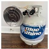 BR1 - Blue Rhino 20 lb Propane Tank with Heater Attachment BR1 - Blue Rhino 20 lb Propane Tank with Heater Attachment