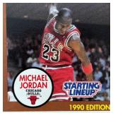 K - Michael Jordan 1990 Starting Lineup Card - Chicago Bulls K - Michael Jordan 1990 Starting Lineup Card - Chicago Bulls