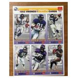 K - McDonald's 1993 Vikings Gameday Cards - Complete Set K - McDonald's 1993 Vikings Gameday Cards - Complete Set