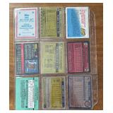 K - Topps Baseball Cards - Vintage 1980s-1990s Collection All-Star MVP K - Topps Baseball Cards - Vintage 1980s-1990s Collection All-Star MVP