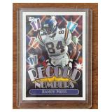 K - Two Randy Moss Vikings Football Cards K - Two Randy Moss Vikings Football Cards