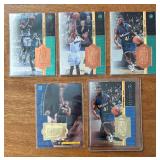 K - SPX Finite Basketball Cards - Patch Insert Lot of 5 K - SPX Finite Basketball Cards - Patch Insert Lot of 5