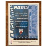 K - Michael Jordan Rookie Flashback Card - Chicago Bulls 1984-85 K - Michael Jordan Rookie Flashback Card - Chicago Bulls 1984-85