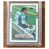 K - Barry Sanders 1989 Topps Traded #83T Mint 9.0 Graded by Advanced Grading Specialists K - Barry Sanders 1989 Topps Traded #83T Mint 9.0 Graded by Advanced Grading Specialists