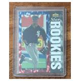 K - Michael Jordan Baseball Card Pair - Upper Deck Star Rookies & Vintage MJ Card K - Michael Jordan Baseball Card Pair - Upper Deck Star Rookies & Vintage MJ Card