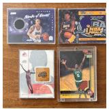 K - Basketball Trading Cards - 4 Card Lot K - Basketball Trading Cards - 4 Card Lot