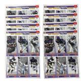 K - Eight Limited Edition Sheets of McDonald's 1993 Vikings GameDay Cards K - Eight Limited Edition Sheets of McDonald's 1993 Vikings GameDay Cards