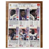 K - Eight Limited Edition Sheets of McDonald's 1993 Vikings GameDay Cards K - Eight Limited Edition Sheets of McDonald's 1993 Vikings GameDay Cards