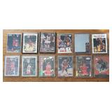 K - Michael Jordan Bulls Basketball Cards - 12 Card Collection K - Michael Jordan Bulls Basketball Cards - 12 Card Collection