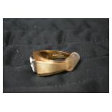 Mans ring 14karat with diamond... Mans ring 14karat with diamond...