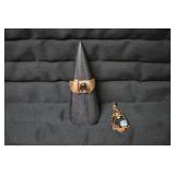 Ring 14karot, pendant 10karot... Ring 14karot, pendant 10karot...