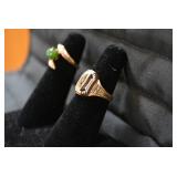 Class ring and ladies ring are both... Class ring and ladies ring are both...