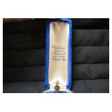 Lapel pin in blue box... Lapel pin in blue box...