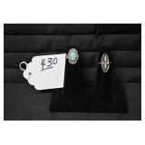 Ladies rings one is sterling... Ladies rings one is sterling...