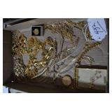 Box with jewelry, bracelets and nec... Box with jewelry, bracelets and nec...