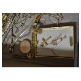 Box with jewelry, bracelets and nec... Box with jewelry, bracelets and nec...