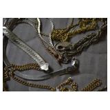 Box with jewelry, bracelets and nec... Box with jewelry, bracelets and nec...