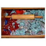 Cookie cutters and rolling pin... Cookie cutters and rolling pin...