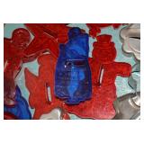 Cookie cutters and rolling pin... Cookie cutters and rolling pin...