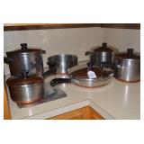 Revere Ware and other pots and pans... Revere Ware and other pots and pans...