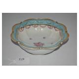 Decorative porcelain blue and pink ... Decorative porcelain blue and pink ...