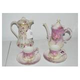 Tea sets,1 is Lefton... Tea sets,1 is Lefton...