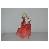 Royal Doulton porcelain lady... Royal Doulton porcelain lady...