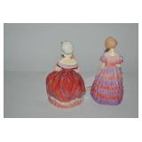 (2) Royal Doulton porcelain young l... (2) Royal Doulton porcelain young l...