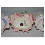 (3) Royal Doulton porcelain young l... (3) Royal Doulton porcelain young l...