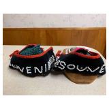 Native American beaded leather slip... Native American beaded leather slip...