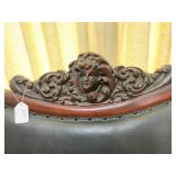 Settee, approx. 49'W; on rollers... Settee, approx. 49'W; on rollers...