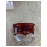 1906 red glass cup, other stemware,... 1906 red glass cup, other stemware,...