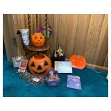 Halloween decorations with witch co... Halloween decorations with witch co...