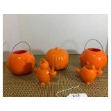 Heavy plastic Halloween decorations... Heavy plastic Halloween decorations...