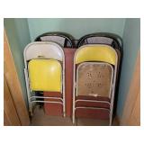 Card table and chairs, some non-mat... Card table and chairs, some non-mat...