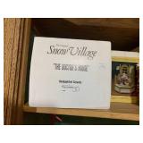 Dept. 56 Snow Village; 2 shelves of... Dept. 56 Snow Village; 2 shelves of...