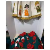 Christmas tree skirt and stockings... Christmas tree skirt and stockings...