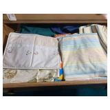 Sheets, pillow cases (some flannel)... Sheets, pillow cases (some flannel)...