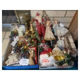 2 boxes of angel ornaments... 2 boxes of angel ornaments...