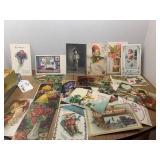 2 boxes of postcards... 2 boxes of postcards...