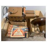 Uncle Sam's movie projector with mo... Uncle Sam's movie projector with mo...