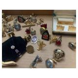 Cuff links and tie-tacks... Cuff links and tie-tacks...