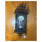 Wall clock, with key... Wall clock, with key...