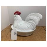 Nesting hen... Nesting hen...