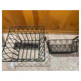 2 metal baskets... 2 metal baskets...