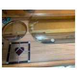 Stained glass and mirror pieces (al... Stained glass and mirror pieces (al...