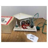 Electric glass Christmas house (wor... Electric glass Christmas house (wor...