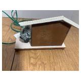 Electric glass Christmas house (wor... Electric glass Christmas house (wor...