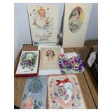 Old greeting cards and pamphlets, V... Old greeting cards and pamphlets, V...